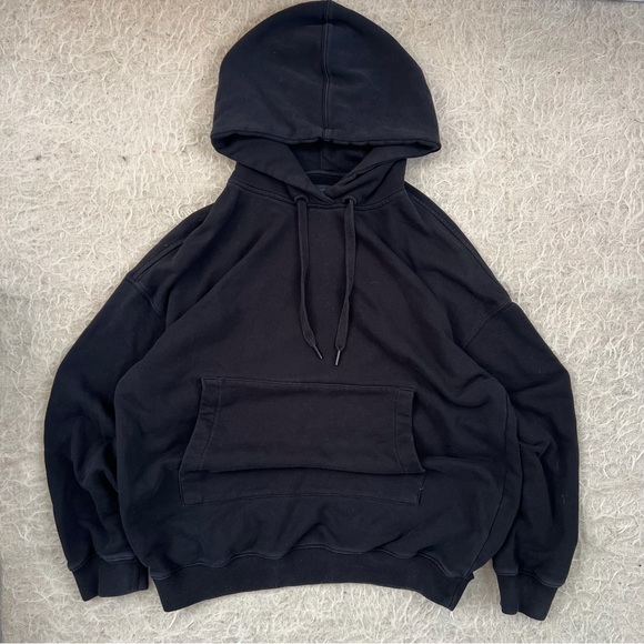 Oak & Fort Black Hoodie + Sweatpants Set - size Medium - Picture 2 of 5